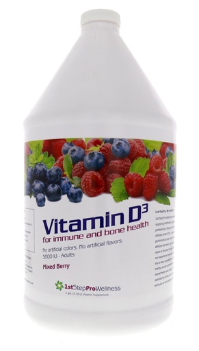[BRSWIYIGDIPQCETE] 1st Step for Energy Liquid Vitamin D3 Mixed Berry 1 Gallon