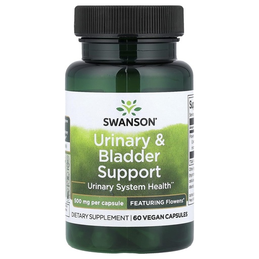[BRSRGZY2CEBQOYA7] Swanson Urinary & Bladder Support 500 mg 30 Vegan Caps