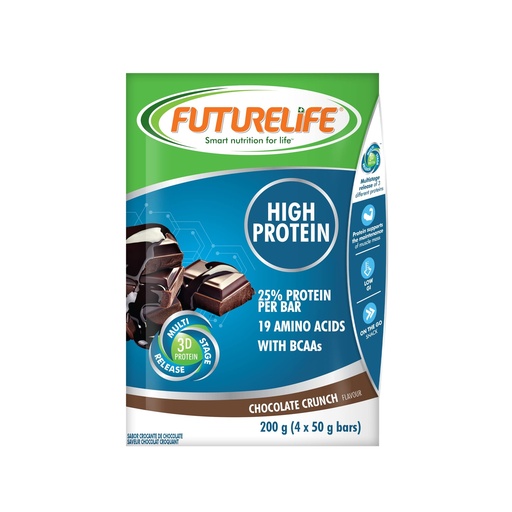 [BRSRMEANBMCBQELK] FUTURELIFE Smart Bars | High Protein & Lite Bar | 50g/1.76oz a Bar | 25% Protein Per Bar | 19 Amino Acids | Smart Release Of Protein | 12.5g Protein per a Bar | Low GI | (Chocolate, 20)