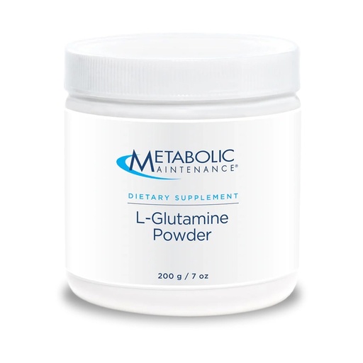 [BRSWIZYOOYCRC23A] Metabolic Maintenance L-Glutamine Powder – 1000mg, Amino Acid Supplement, Easy Drink Mix, Supports Gut Health & Recovery for Women & Men – Unflavored, 200g (200 Servings)