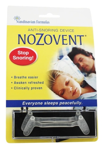 [BRSWIYAFBV4BQDY3] NOZOVENT ANTI-SNORE, 2 CT