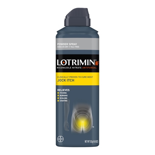 [BRSWIYYACUDGY2A7] LOTRIMIN AF Jock Itch Powder Spray 4.6oz.