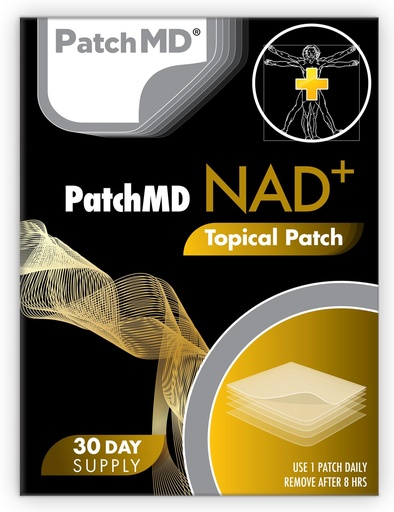 [BRSW2YYNDMOQAYI3] PatchMD - NAD+ Total Recovery Patches - 30 Days Supply