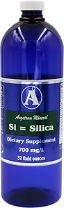 [BRSWIFIGAZ6BM3T6] Silica Supplements by Angstrom Minerals - Liquid Ionic Silica Mineral Water 32oz 700ppm