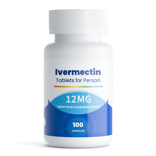 [BRSRYZI6OQJRGYL7] Ivermectin Tablets for Person 12mg (100 Tablets)