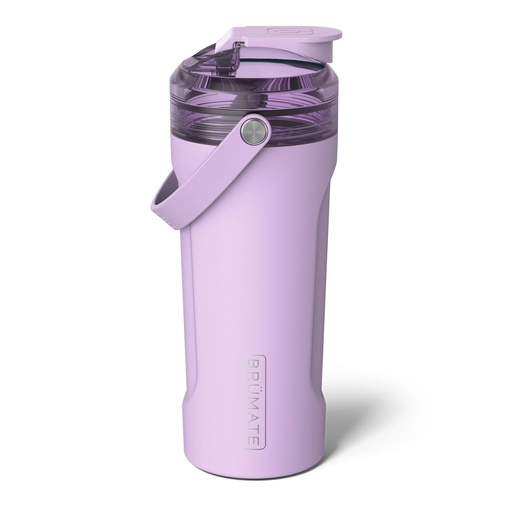 [BRSRABQYCIPWCAA2] BrüMate MultiShaker Blender Shaker Bottle | 100% Leakproof Insulated Stainless Steel | Pre Workout and Protein Shaker Bottle for the Gym | 26oz (Lavender)