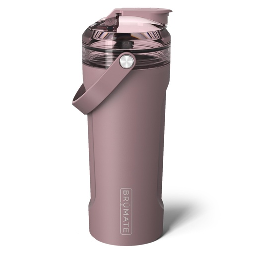 [BRSROAAKDMFQK2T2] BrüMate MultiShaker Bottle | 100% Leakproof Insulated Stainless Steel Shaker Bottle | Protein Shaker Bottle, and Pre Workout Bottle for the Gym | 26oz (Rose Taupe)