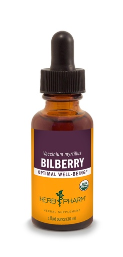 [BRSWIAQBCUGGMA34] Herb Pharm Bilberry Liquid Extract Drops for Eye and Vision Support, 1 Oz