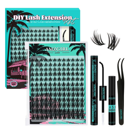 [BRSRACYHPIIAEFD3] Fairy Lash Clusters DIY 144Pcs Manga Lash Extension Kit,Lashes Natrual Clusters Kit with Eyelash Black Bond and Seal,Lash Remover and Tweezers Anime Cluster Eyelash Extensions(Holiday,C-Mix8-18mm)
