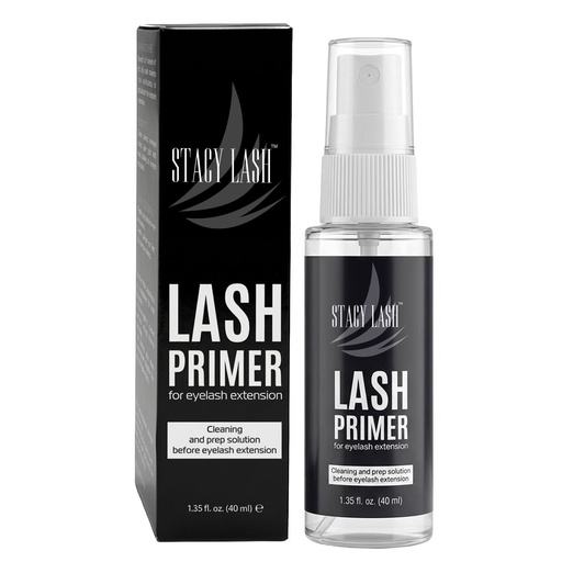 [BRSWGED4CQPGMGTJ] STACY LASH Eyelash Extension Primer (1.35fl.oz/40ml) /Protein Oil Remover/Increase Adhesive Bonding Power Retention/Pretreatment for Individual Semi Permanent Extensions Glue Supplies