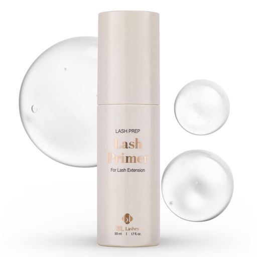 [BRSWKFT7OIFQIHLY] BL Lashes Primer for Lash Extensions | Oil-Free, Strong Bonding Power Retention, Speeds Up Application Time, Professional Use & Gentle on Sensitive Skin (50ml, 1.69 fl.oz)