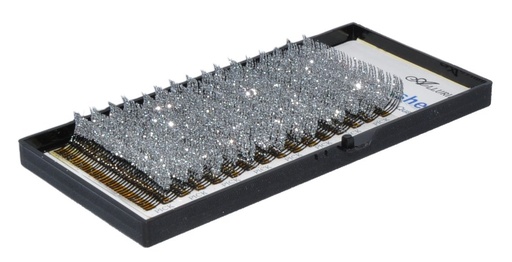 [BRSWIZA7OQOWI3IV] Rapid Silver Glitter Lashes B Curl .20 X 12mm for Eyelash Extensions