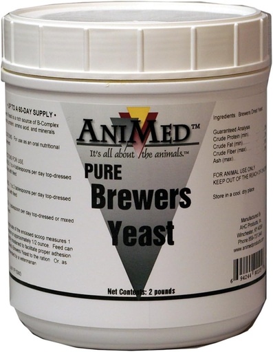 [BRSWIYQBBMCQMHT2] AniMed Brewers lievito puro (2 lb) DX...