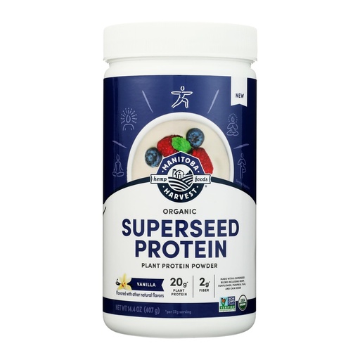 [BRSRGYY5BECQ23TB] Manitoba Harvest Organic Vanilla Superseed Protein