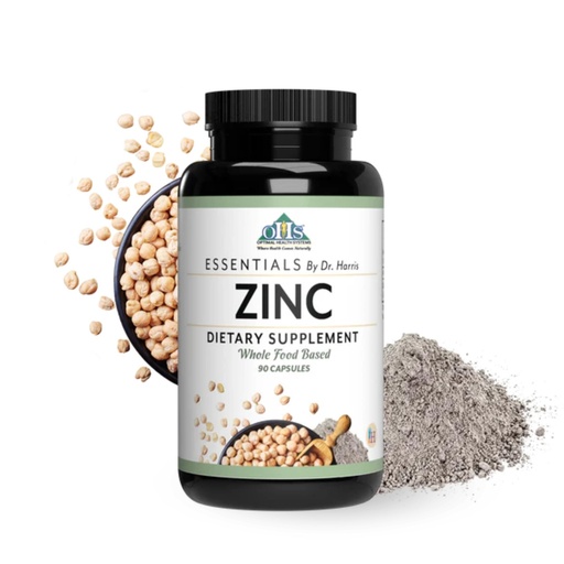 [BRSRMYIQCR6WODQ6] Optimal Health Systems Essential Zinc | Chelated Zinc Bisglycinate for Cellular, Skin & Immune Support – Vegetarian, Non-GMO, Gluten & Dairy Free – 90 Capsules
