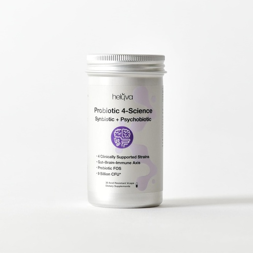 [BRSRGCT3C4OQE2TZ] Probiotic Supplement for Gut Brain and Immune Support | Synbiotic with Prebiotics and Psychobiotics, Delayed Release Capsules, Vegan Non GMO Gluten and Soy Free