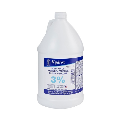 [BRSWIYYPOFYQYEIZ] Hydrogen Peroxide 3% (1 gallon)