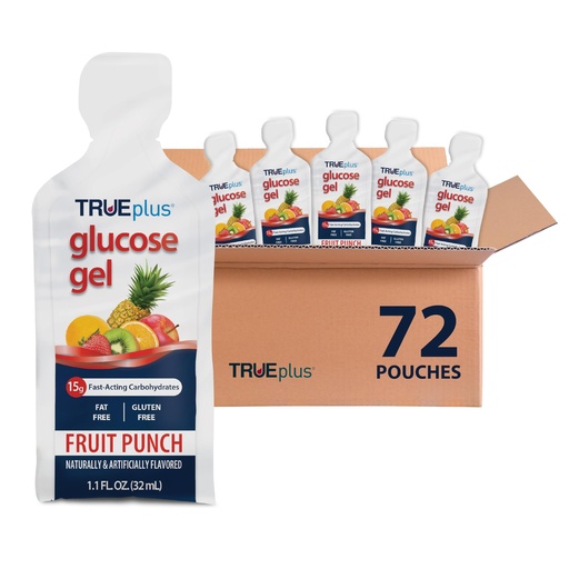 [BRSWGGL2OINAMYI6] 76502700 Glucose TRUEplus 1.1 oz. Gel Fruit Punch