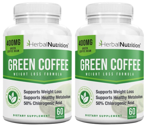 [BRSWY2Q7CFYQKALO] Pure Green Coffee Bean Extract 800mg | 50% Chlorogenic Acid | 60 Capsules | 800mg green coffee bean extract with 50% chlorogenic acid to support metabolism and antioxidant wellness.