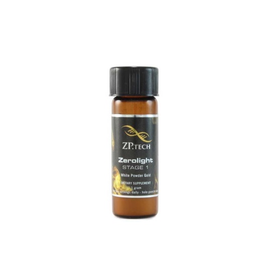 [BRSRAZIDORYQ43LA] Zerolight Ormus White Powder Gold, 1gm, 24K Ormus Gold, Nutritional Supplement with Boron, Selenium. Supports Anti-Aging, Meditation, Yoga, Activate Third Eye.