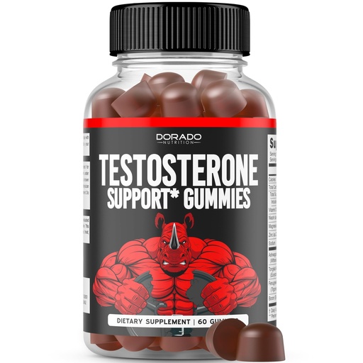 [BRSROAITPJ4AMEI4] Testosterone Gummies for Men (60 Count) Testosterone Supplement for Men - Premium Test Booster - Support Strength, Stamina, Drive & Performance - Third Party Tested, Non-GMO, Vegan Safe & Made in USA