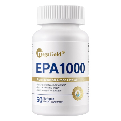 [BRSROGAKOB7AM234] Fish Oil Omega 3 Supplements EPA 1000mg - Omega-3 Fatty Acids, 1000mg Burpless Fish Oil for Men & Women, Pure Concentrated Supplement - 60 Mini Softgels