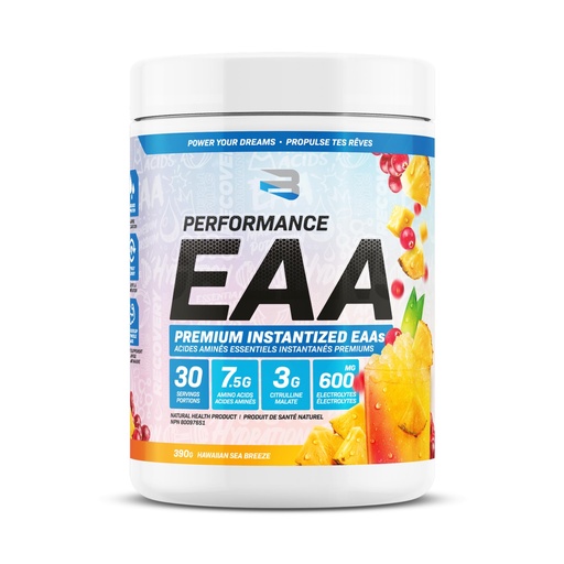 [BRSRABT6BB7GECY2] Believe Supplements Performance EAA | Essential Amino Acids, L-Citrulline Malate, Electrolytes | Boost Muscle Recovery, Performance & Hydration | 30 Servings (Hawaiian Sea Breeze)