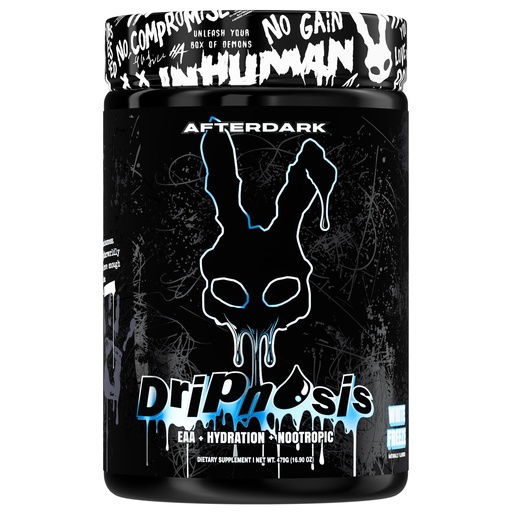 [BRSRYYLYBB7WEEQZ] AFTERDARK Dripnosis, Intra and Post Workout Powder, BCAA and EAA Amino Acids, Coconut Water Electrolytes, Nootropics for Focus and Recovery, Stimulant Free, [Flavor] (White Freeze)