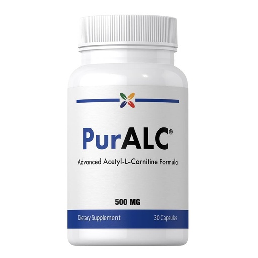 [BRSRABAEOEFGEGYZ] Stop Aging Now - PurAlc Acetyl-L-Carnitine HCI PurALC - 500mg Vitamin Supplement - 30 Capsules