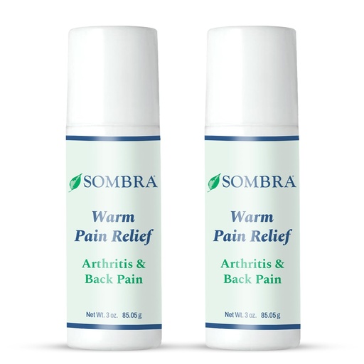 [BRSWIG3ZC54GYC3A] Sombra Warm Pain Relief Gel, Warm Relief for Arthritis and Chronic Pain Pre-Workout Muscle Rub Vegan Formula Free of Artificial Fragrances, Dyes, NSAIDs, Wax, Petrv