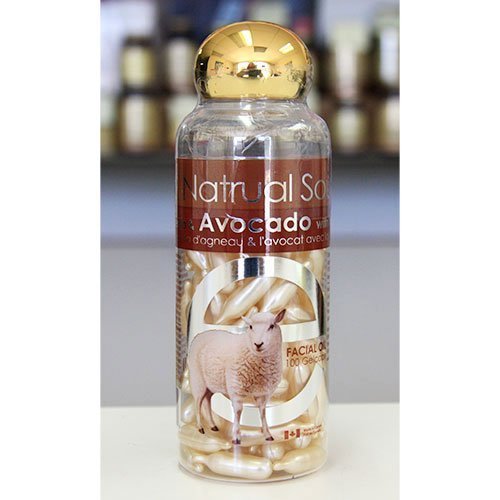 [BRSWKEY7AYNRMGQZ] Bill Lamb Placenta Avocado with Vitamin E 100 Gel Cap
