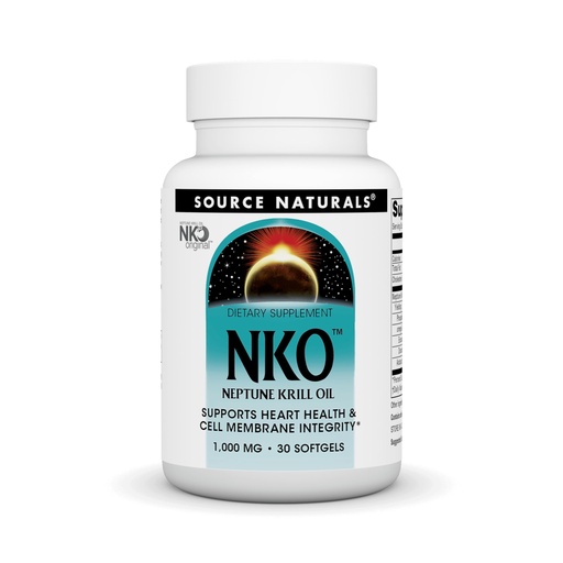 [BRSWIZYROQEAEAA5] Source Naturals NKO Neptune Krill Oil, Supports Heart Health and Cell Membrane Integrity* - 30 Softgels