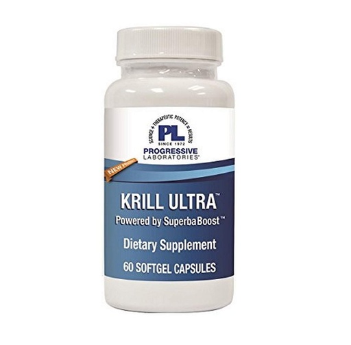 [BRSWECQBDIJRYH36] Progressive Labs Krill Ultra Softgels, 60 Count