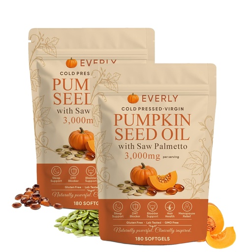 [BRSRGCYHBUNAEYL2] with Saw Palmetto, 180 SOFTGELS (2PCS)