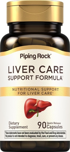 [BRSRMZQCC56ROETA] Piping Rock Liver Cleanse Complex | 90 Capsules | Liver Care Support Formula | Non-GMO, Gluten Free Supplement