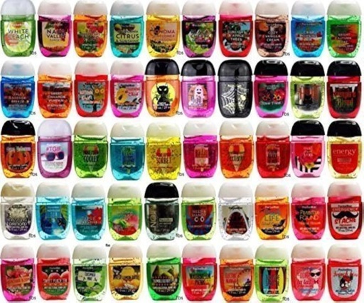 [BRSWKYY6OEBWYEQ7] Bath & Body Works Pocketbac Set of (20) Anti-Bacterial Hand Gels, Scent May Vary