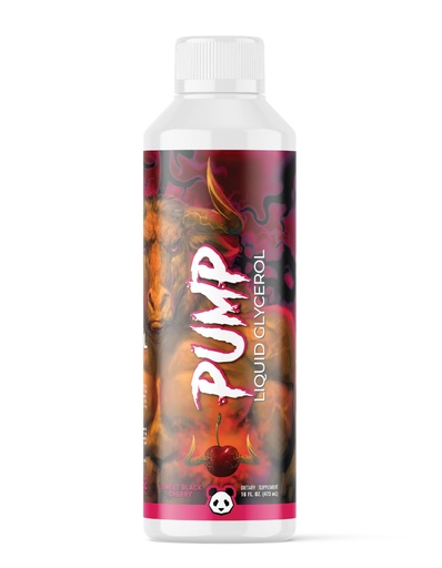 [BRSREGAPOUMQOC33] Underground Bio Labs: Panda Supps Pump- Liquid Glycerol with 20G Gylcerol for Maximum Pumps, Power, and Stamina (Stimulant Free) (16oz/32 Servings) (Sweet Black Cherry)