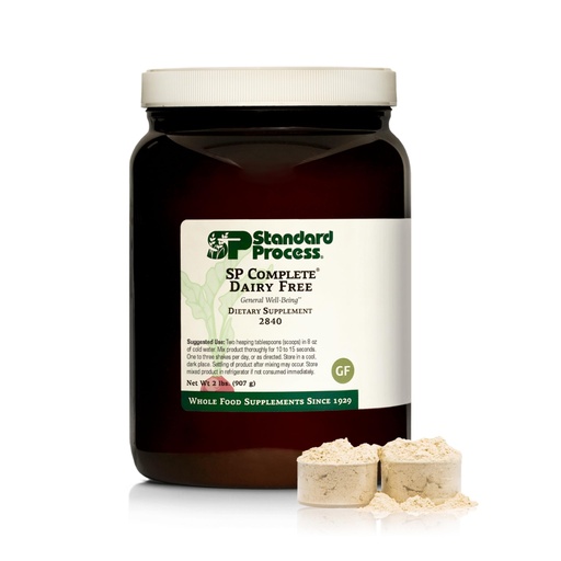 [BRSWIZQIDF4GIAY5] Standard Process SP Complete Dairy-Free - Rice Protein Powder for Amino Acid Support - Supports Gut Health, Liver Function & Immune Health - Vegan, Vegetarian & Gluten-Free - 2 lbs (907 g)