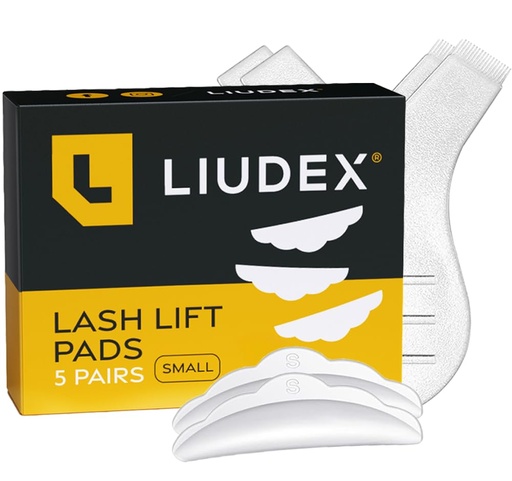 [BRSROAIRBMMAOYDL] Silicone Lash Lift Shields – 5 Pairs (Small) | Reusable Eyelash Perm Rods for Professional & Home Lash Lifting