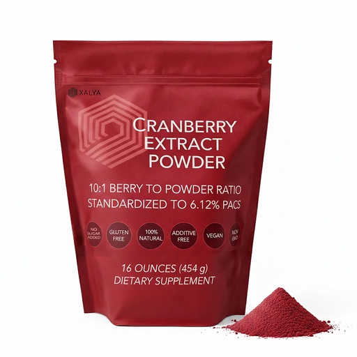 [BRSRGYATO4IRE3I3] Cranberry Powder 10:1, Unsweetened Cranberry Powder 100% Soluble Antioxidant Support, Daily Urinary Tract Health Support, Vegan, Non-GMO, Sugar-Free, 454 Servings (16 oz)