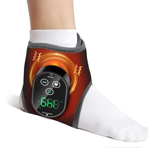 [BRSRGYY2BZ6RMHL7] Foot Massager for Neuropathy Feet Massager Ankle Massager | Neuropathy Foot Massager with Heating Feet Massager for Pain Relief Deep Tissue