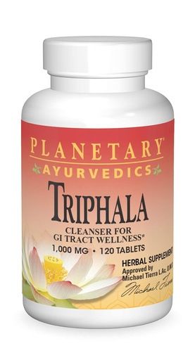 [BRSWIYD6DIIBUYI7] Planetary Ayurvedics Triphala 1000mg - 120 Tablets