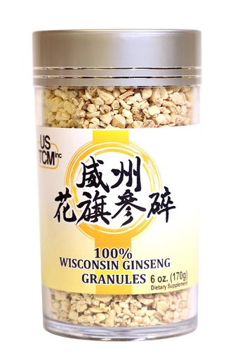 [BRSWG23QOR5A23LF] Wisconsin American Ginseng Granules Perfect for Making Teas 纯正威州花旗参碎 (6oz)
