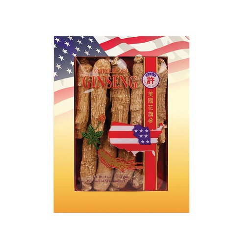 [BRSWKGLRCMNQCEDK] Hsu's SKU 0100-8 Long Extra Large American Ginseng Roots 8 oz Box – Premium Wisconsin American Long Roots for Tea, Soup & Gifts – 100% Pure, Non-GMO, No Additives- Extra Large (8 oz)