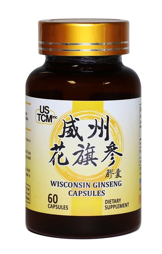 [BRSWGEL2OQNBUCAZ] Wisconsin American Ginseng Capsules Vegetable Capsules 500mg 60 Capsules 100% Pure Wisconsin Ginseng No Preservatives for Energy Support, Healthy Immune System Made in USA