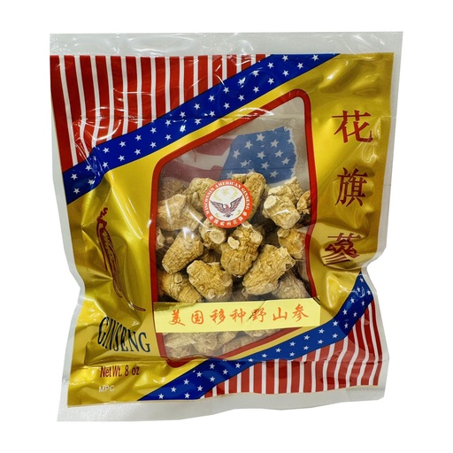 [BRSRAFD7PINB6AAY] 12 Years Natural American Wisconsin Ginseng Root - Rich Flavor Short American Ginseng with Multiple Ways to Eat