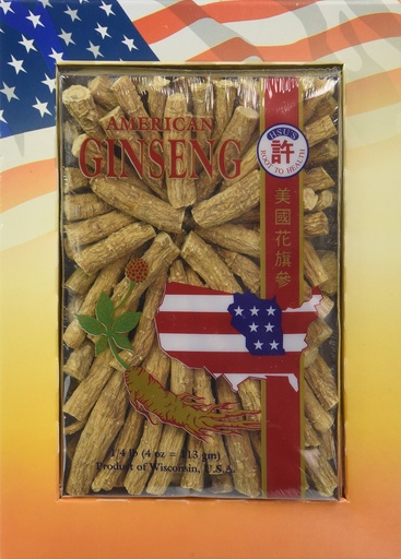 [BRSWIELROB7AM2L6] Hsu's American Ginseng Prongs – Cultivated Wisconsin Ginseng Prongs for Tea, Cooking, Gifting- No Additives, Non-GMO - Large 4oz Pack