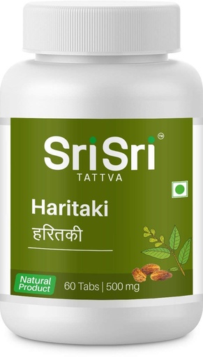 [BRSWGAYQBF7BECI6] Sri Sri Tattva Haritaki 500Mg Tablet - 60 Count X 2