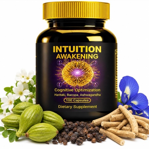 [BRSRGAI7AUDQ2DLB] Mental Clarity & Calm Focus Supplement – Ayurvedic Nootropic with Shankhpushpi, Bacopa, Haritaki and Ashwagandha – Non-Stimulant Support for Clear Thinking & Cognitive Performance – 100 Vegan Capsules