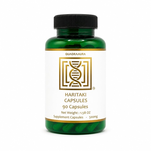 [BRSREZIHB4NA42T7] Haritaki - Pure Terminalia Chebula for Gut Health & Natural Detox - 90 Capsules